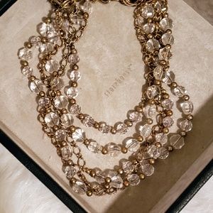 ♡ The Limited- Gold Beaded Necklace ♡